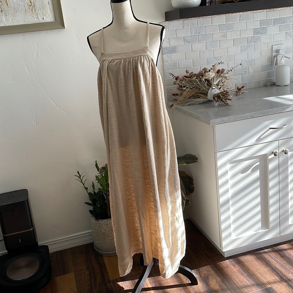 Free people backless maxi dress